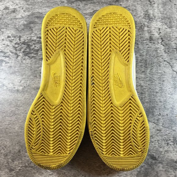 Nike Terminator Low Basic White Yellow 2009 Rare 336610-113 Men’s 9.5 - Picture 7 of 7